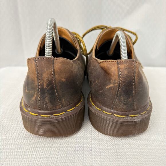 Dr Martens Shoes Mens Size 13 US Brown Leather Oxford Made in England Vintage main image 12